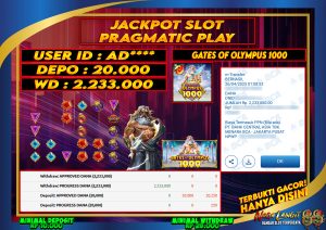 BUKTI JACKPOT SLOT