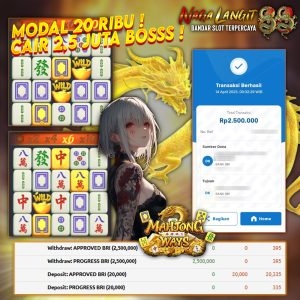 BUKTI JACKPOT SLOT